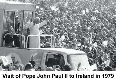 Visit of Pope John Paul II to Ireland in 1979