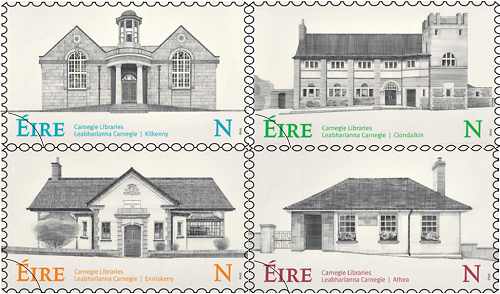 Carnegie Library Irish Stamps