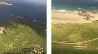 Views of the Approach to Donegal Airport