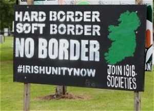 Irish Border Sign