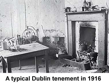 Dublin City Tenement, 1916