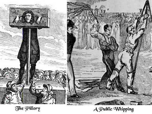 The Pillory - A Public Whipping