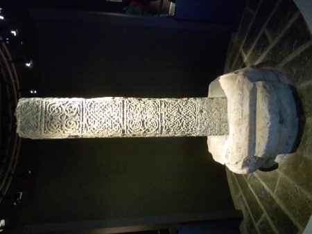 Celtic Statue at Clonmacnoise - Public Domain Photograph