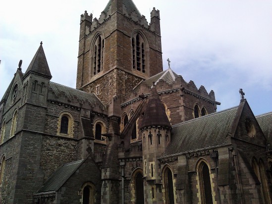 Christ Church Cathedral in Dublin - Public Domain Photograph