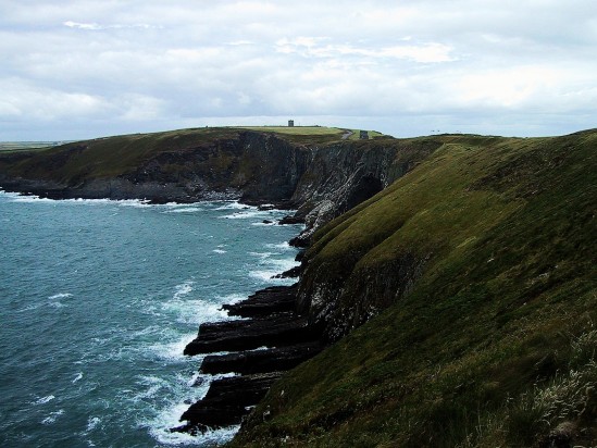 Cliffs at Old Head - Public Domain Photograph