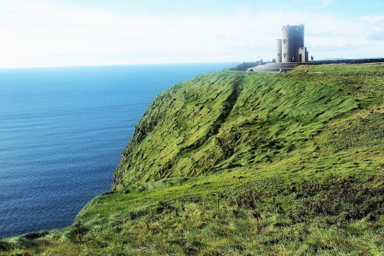 Cliffs of Moher castle - Public Domain Photograph