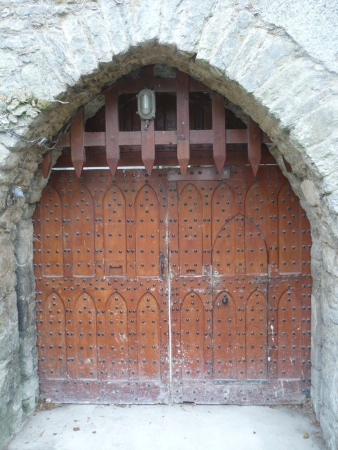 Gate with Portcullis - Public Domain Photograph
