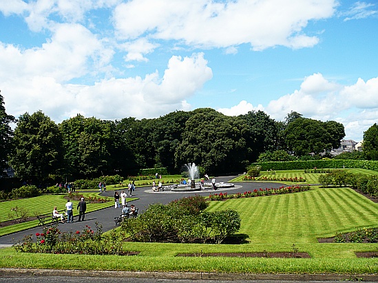 Kilkenny Castle Garden - Public Domain Photograph