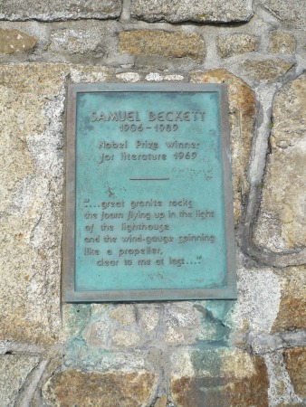 Samuel Beckett Plaque - Public Domain Photograph