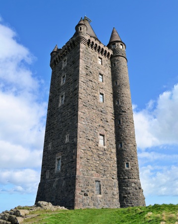 Scrabo Tower Newtownards Down - Public Domain Photograph