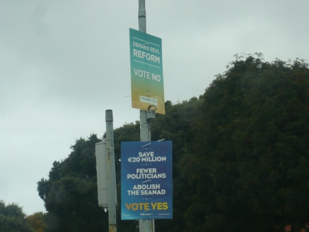 Seanad Political Posters - Public Domain Photograph