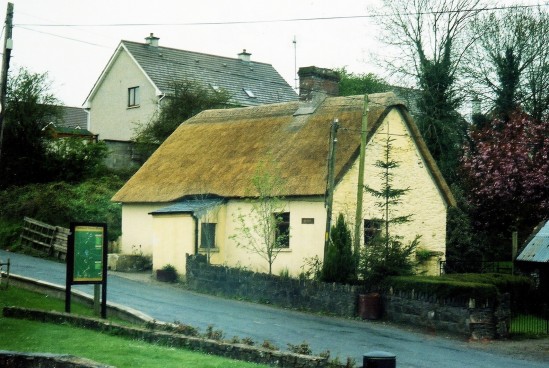 Thatch Roofed Cottage - Public Domain Photograph