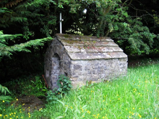 Well and Shrine of Saint Molaise - Public Domain Photograph