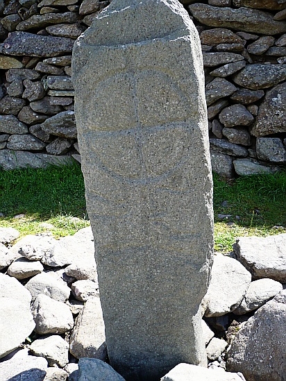 Celtic stone monument - Public Domain Photograph