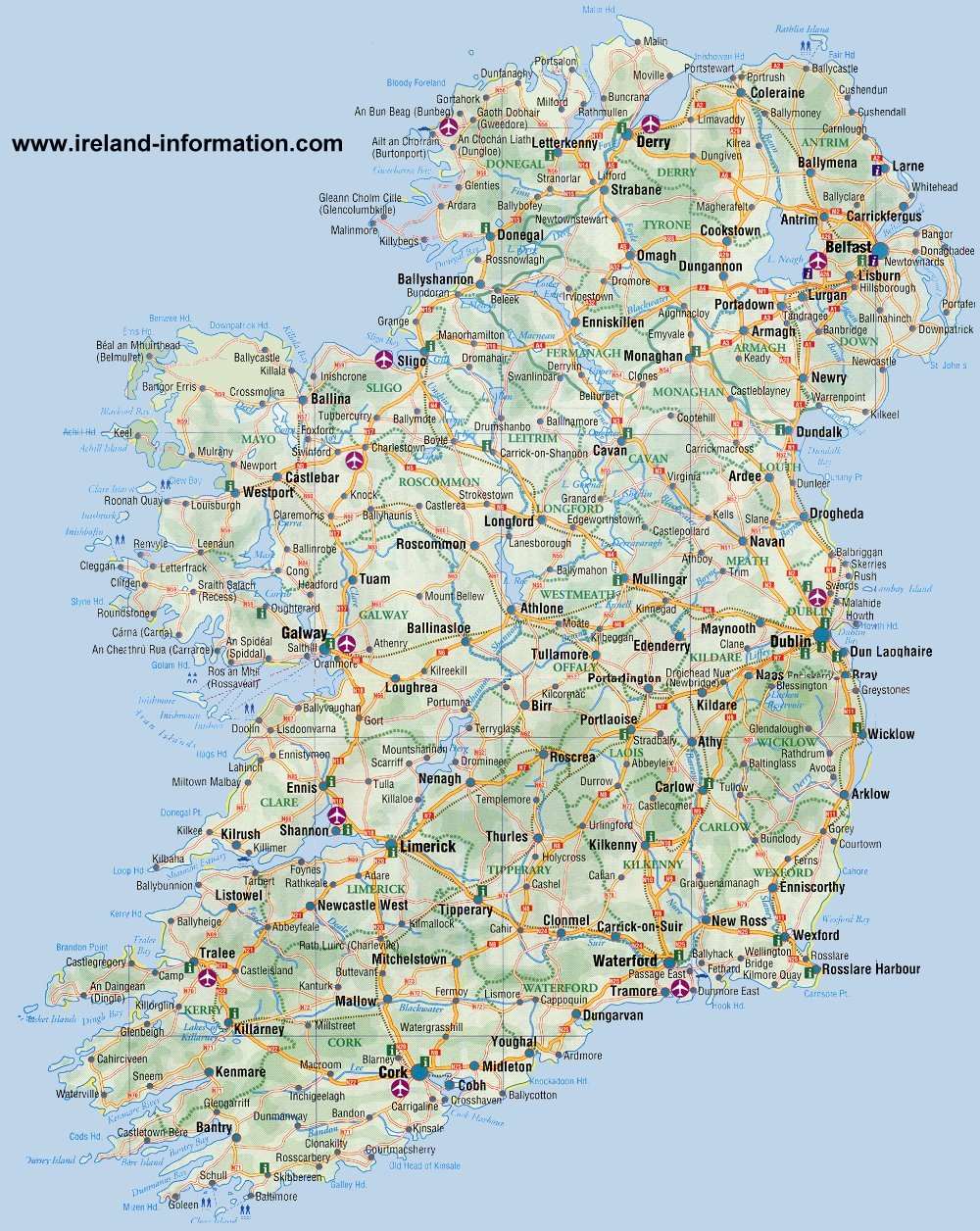 Most Popular Tourist Attractions in Ireland - Free & Paid Attractions