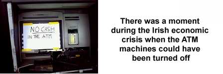 Broken ATM