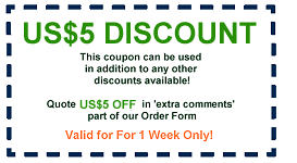 US$5 Coupon