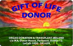 Donor Card