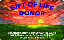 Donor Card