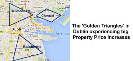 Property Prices Rising in Parts of Dublin