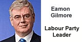 Eamon Gilmore is the Labour Party leader