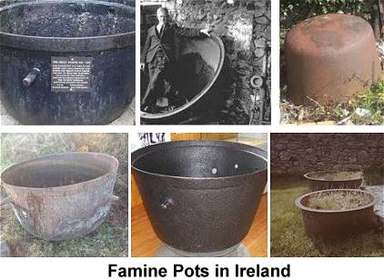 Famine Pots in Ireland