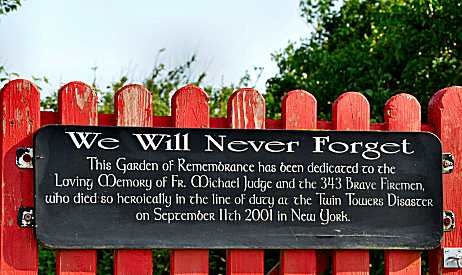 The Garden of Remembrance in Kinsale