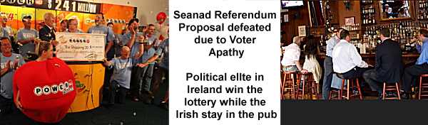 Seanad Referendum Result in Ireland