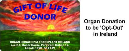 Organ Donation Card Ireland