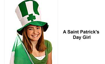 Saint Patrick's Day Girl