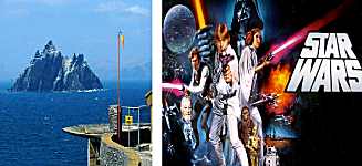 Star Wars on Skellig Island