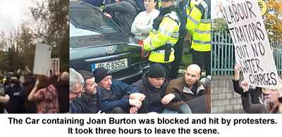 Water Protesters Block Car of Irish Deputy Leader