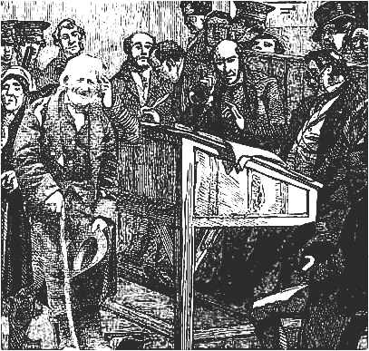 Irish Peasant in Court