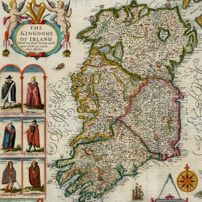 First Map Of Ireland Ireland Maps Free, And Dublin, Cork, Galway