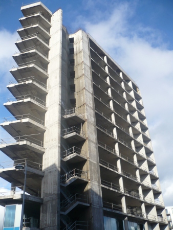 Abandoned Apartment Block - Public Domain Photograph