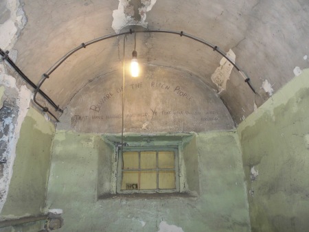 Beware of the risen people Kilmainham Jail - Public Domain Photograph