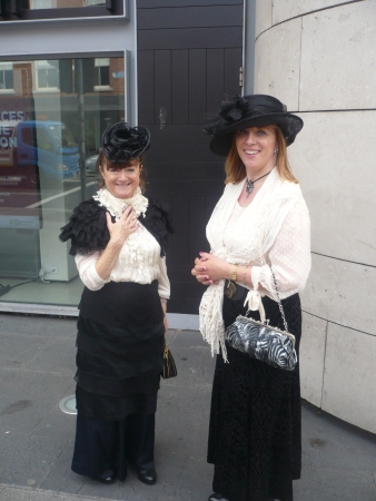 Bloomsday Ladies James Joyce Ulysses - Public Domain Photograph