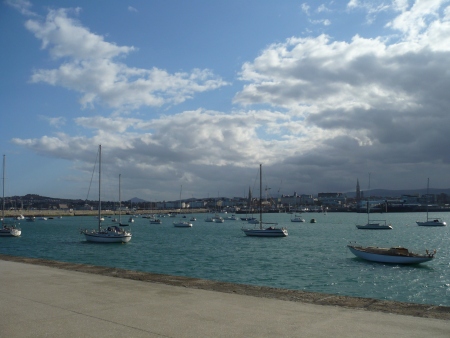 Boats in a Bay - Public Domain Photograph