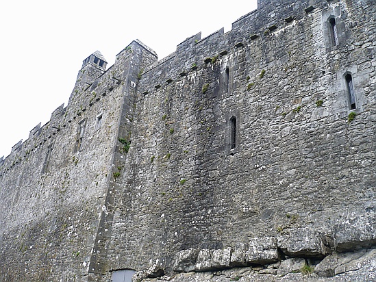 Cahir castle grey - Public Domain Photograph