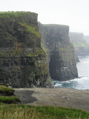 Cliffs of Moher misty - Public Domain Photograph