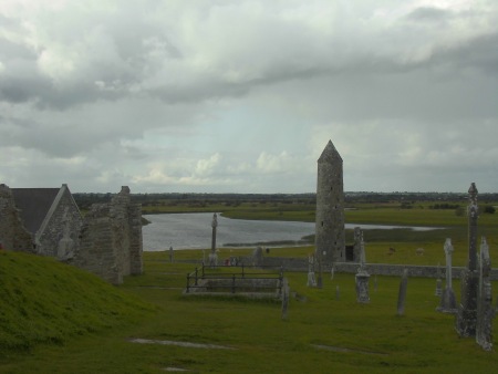 Clonmacnoise on River Shannon - Public Domain Photograph