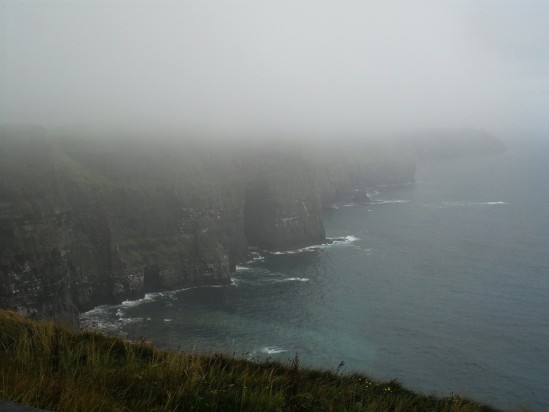 Cloudy cliffs - Public Domain Photograph