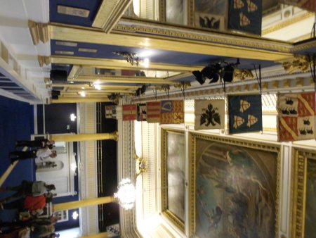 Dublin Castle flags - Public Domain Photograph