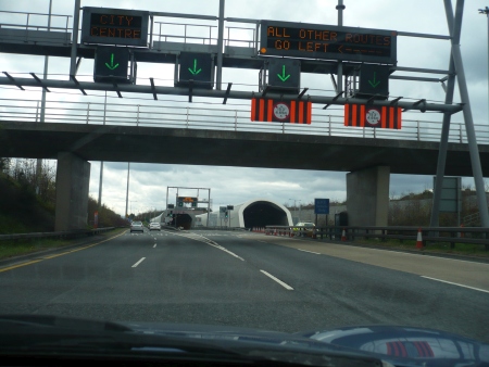 Dublin Port Tunnel Toll - Public Domain Photograph