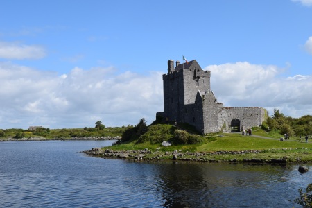 Dunguire Castle Dunguaire Galway - Public Domain Photograph
