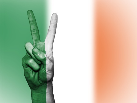 Ireland Victory V Sign - Public Domain Photograph