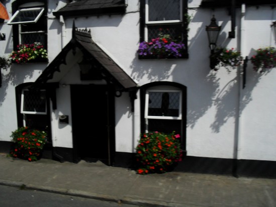 Irish cottage front - Public Domain Photograph