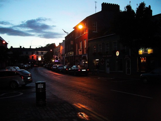 Kinsale at Night - Public Domain Photograph