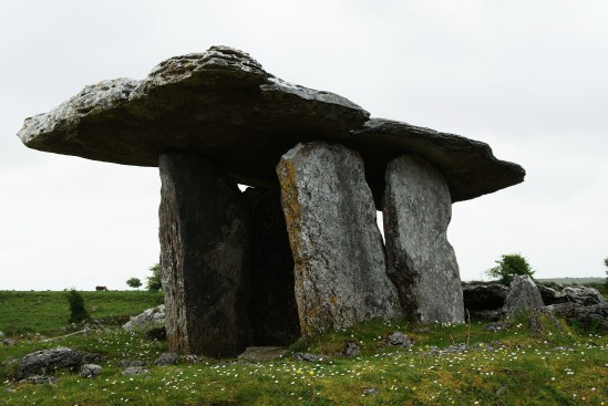 Poulnabrone portal tomb - Public Domain Photograph