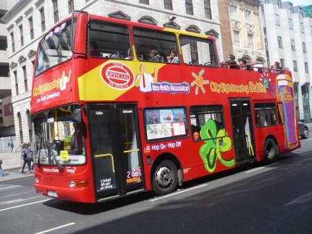 Sightseeing Bus Dublin Tourist - Public Domain Photograph